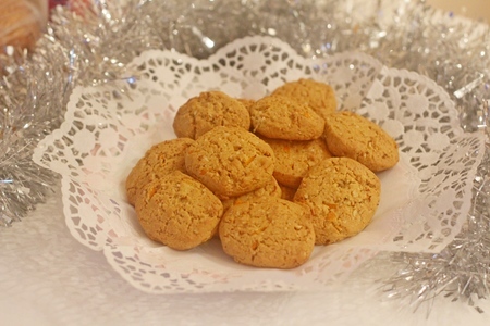 Ореховое печенье с апельсиновой цедрой.: шаг 8