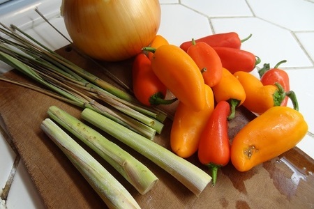 Мраморная говядина с овощами и рисом: шаг 3