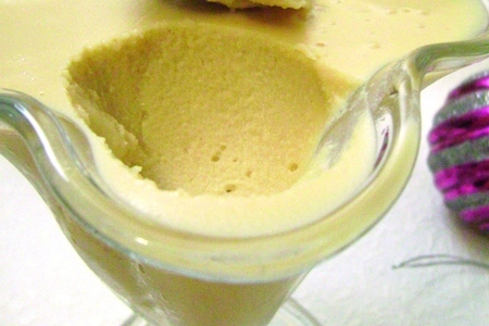 Яблочно-карамельное, сливочно -йогуртовое суфле.  для леночек- 72, kakosha  и selena. 	: шаг 6