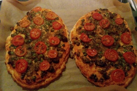 Творожное тесто для пиццы: шаг 5