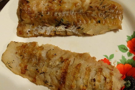 Жаренная на гриле рыба с овощами: шаг 4