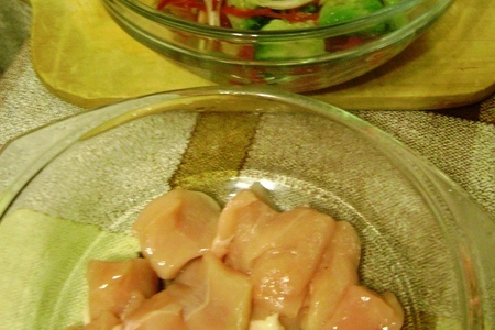Куриная грудка с брокколи и овощами или моментальный ужин.: шаг 2