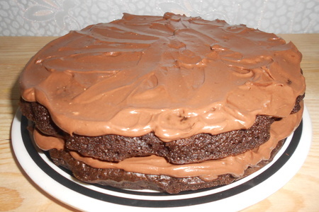 Шоколадный торт по-американски: шаг 9