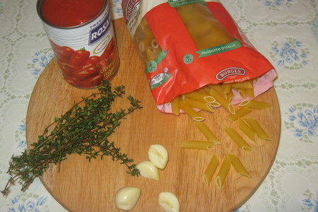 Паста с мясными шариками, томатами и зеленым горошком: шаг 3