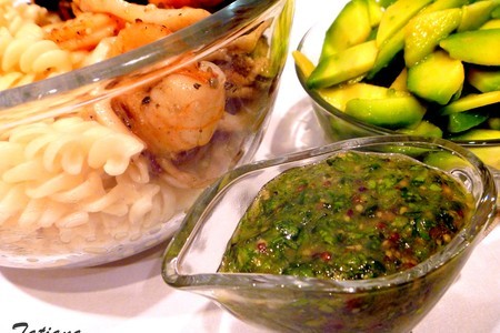 Салат из пасты fusilli c морепродуктами: шаг 5