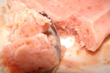 Нектарины с йогуртом а-ля мороженое: шаг 4