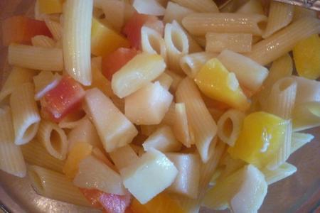 Фруктово-макаронный салат: шаг 3