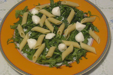 Салат с пастой "итальянские мотивы": шаг 5