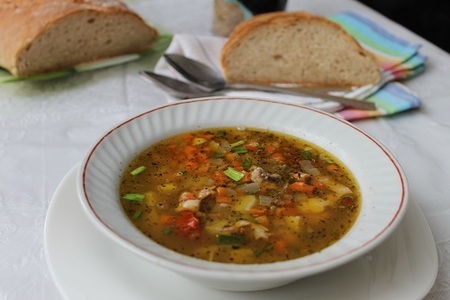 Чечевичная похлебка, традиционный средиземноморский суп: шаг 8