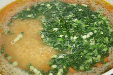 Куриный суп с персидской чечевицей: шаг 6