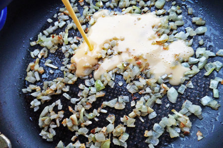 Омлет с фасолью и сладким перцем: шаг 4