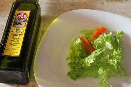 Салат с красным апельсином и сыром моцарелла: шаг 1