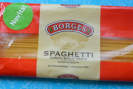 Спагетти в солярии  : шаг 1