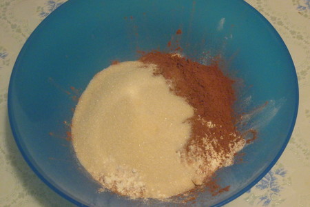 Морковно-шоколадный кекс: шаг 1