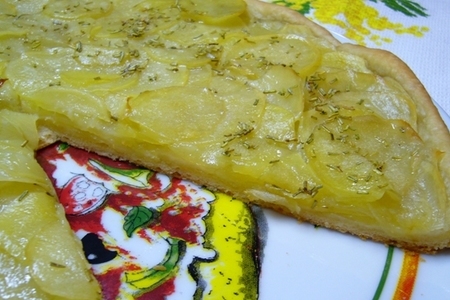 Пицца бьянка с розмарином и картофелем: шаг 7