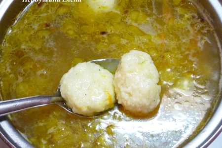 Куриный суп с сырно-рисовыми клецками: шаг 11