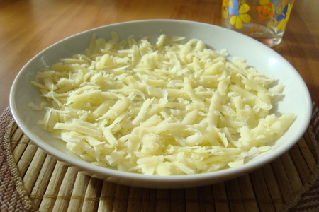 Сырные тарталетки для подачи салатов из свч.: шаг 2