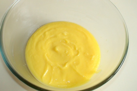Карамельный медовик с апельсиновым кремом: шаг 6