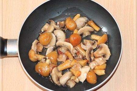 Каша рассыпчатая с грибами и овощами: шаг 2