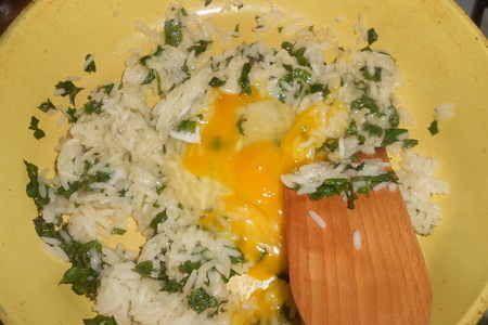 Рис жасмин со снытью и яйцом: шаг 8