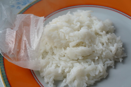 Рыба в маке с нежным рисом: шаг 3