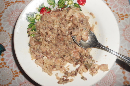 Пирог с рисом басмати, крапивой и сардинами: шаг 5