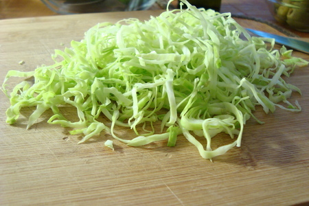 Зелёный салат.: шаг 2