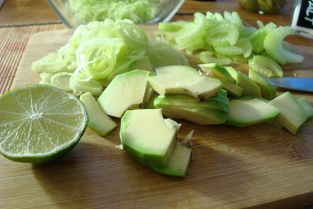 Зелёный салат.: шаг 4