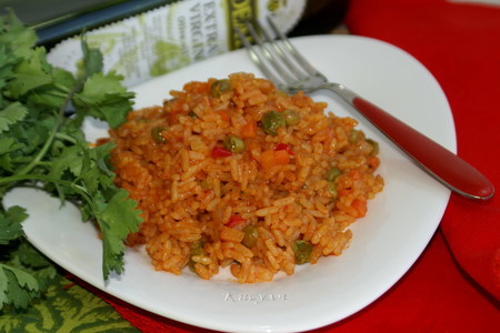 Мексиканский рис (arroz a la mexicana): шаг 7