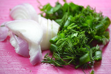 Салат из запеченных овощей с творожным сыром : шаг 3