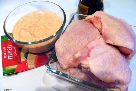 Рис с курицей в сметанно-соевом соусе: шаг 2