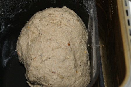 Ирландский цельнозерновой хлеб в хлебопечке: шаг 3