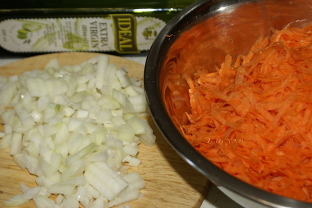 Слоёные пирожки с морковью: шаг 1