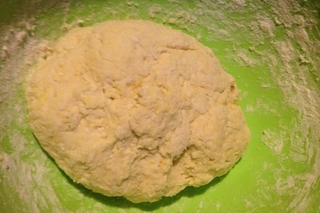 Яблочно-сырная лепёшка: шаг 4