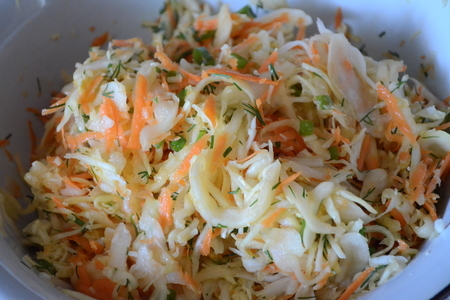 Капустно-морковная запеканка: шаг 1
