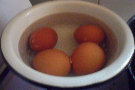 Рубленые куриные потрошки с яйцом.: шаг 2
