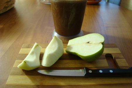Яблочный фруктовый лёд: шаг 4
