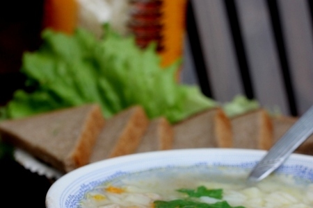 Куриный суп с рисом "ударник": шаг 5