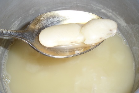 Суп с белой фасолью и грибами: шаг 3