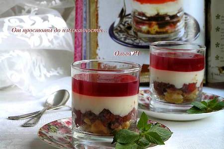 Венский десерт "пьяная вишня": шаг 7