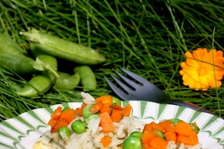 Закуска-гарнир из риса и овощей: шаг 6