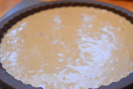 Грушевый пирог со сливочным кремом: шаг 3