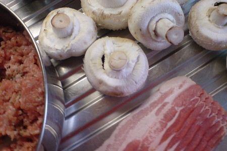 Фрикадельки из индейки с грибами и маринованные перцы: шаг 3
