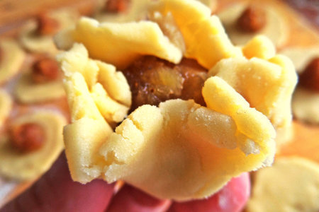 Песочное печенье с ананасовой начинкой: шаг 6