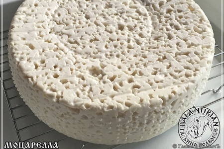 Моцарелла ... сыр из сыворотки молока англо - нубийских коз: шаг 8