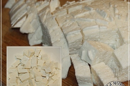 Моцарелла ... сыр из сыворотки молока англо - нубийских коз: шаг 9