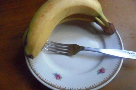 Банановый кекс с медовой заливкой: шаг 2