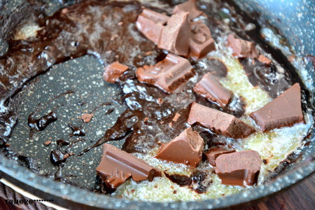 Песочный пирог с шоколадной глазурью: шаг 9