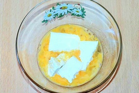 Кабачковая запеканка со сливочным сыром: шаг 3