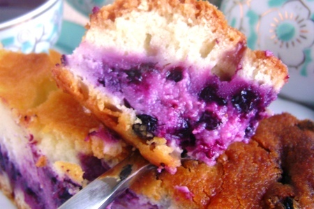 Нежный творожно-ягодный пирог а-ля чизкейк. к воскресному завтраку. фм: шаг 6